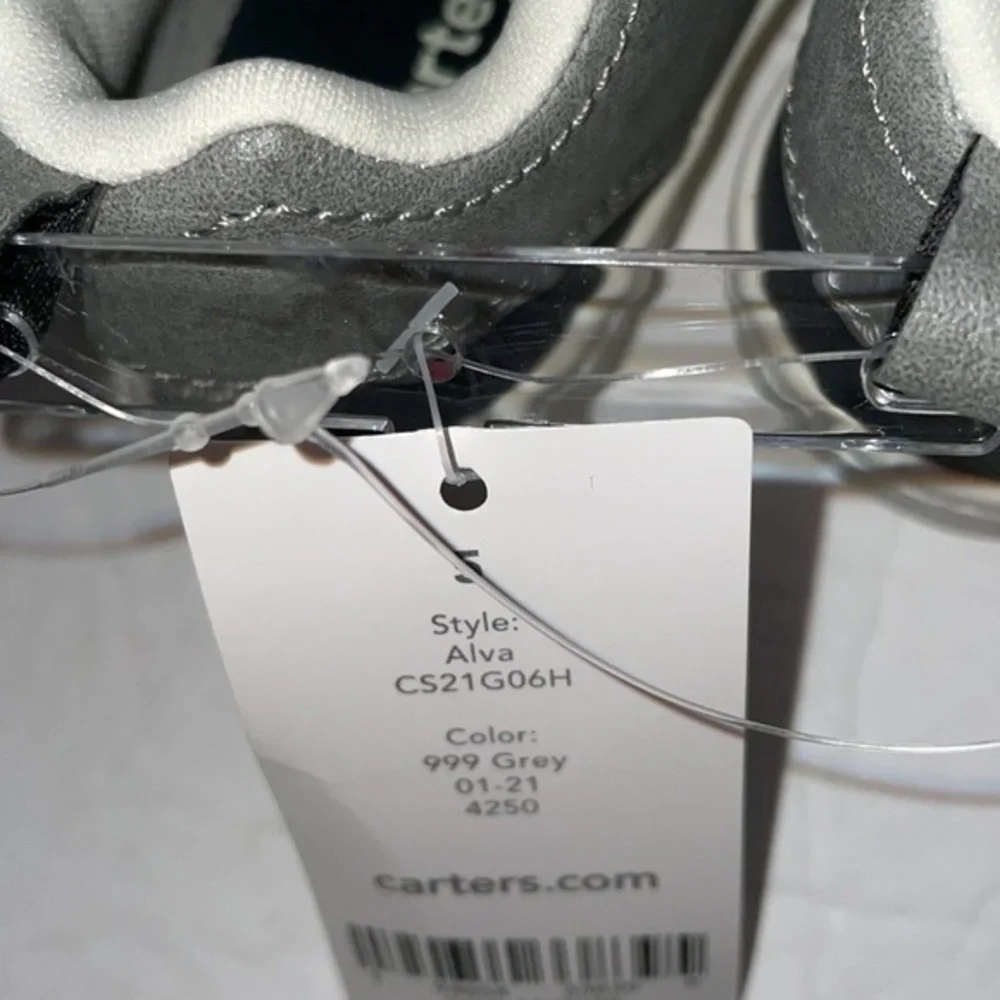 CARTER’S Kids Grey Alva Sneakers